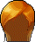 Black Long Spirit Walker Hair, orange
