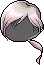 Black Tied-Back Spirit Walker Hair