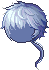 Shadow Dancer Hair, blue