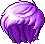 Black Mihile Hair, purple
