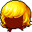 Black Wavy Mop, blonde