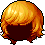 Black Wavy Mop, brown