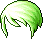 Young Neinheart Hair, green