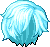 Lotus Hair, blue