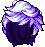 Layered Hair, purple