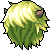 Boy Warrior Hair, green