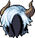 Imposing Warrior Hair, blue