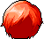 Black Dashing Kenji Hair, red