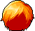Black Dashing Kenji Hair, orange