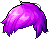 Black Layered Cut, purple