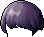 Black Round Hair