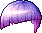 Kerning Style Hair, purple
