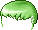 Black Victory Hair, green