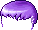 Black Victory Hair, purple