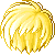 Black Messy Hair, blonde
