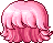 Curly Bob, red