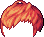 Black Eagle Hair, red