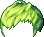Black Eagle Hair, green