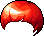 Black Acorn Hair, red