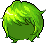Black Ballad Hair, green
