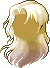 Black Solitaire Hair, blonde
