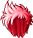 Hermes Hair, red