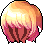 Black Shy Bob, orange
