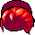 Black Sengoku Slick 'Do, red