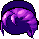Black Sengoku Slick 'Do, purple