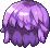 Black Well-Conditioned Shag, purple