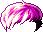 Black Acoustic Hair, purple