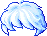 Black Myst Hair, blue