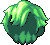 Black Saturday Night Hair, green