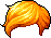 Spade Hair, orange