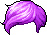 Spade Hair, purple