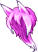 Wolf Tail Hair, purple