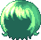 My-Dear-Prince Hair, green