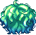 Black Tropical Hair, green