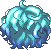 Black Tropical Hair, blue