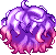 Black Tropical Hair, purple
