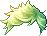 Black Argent Hair, green