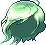 White Windy Hair, green