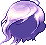 White Windy Hair, purple