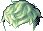 Perion Hair, green