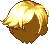 Black Slick Shine Hair, blonde