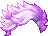 Black Crayon Hair, purple