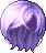 Black Bless Hair, purple