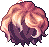 Black Rondo Hair, red