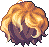 Black Rondo Hair, orange