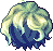 Black Rondo Hair, green
